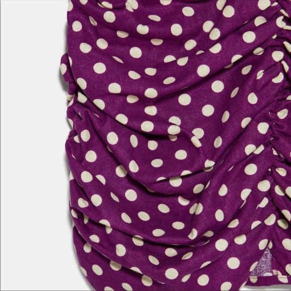 Zara rustic polka dot dress - Picture 9 of 11